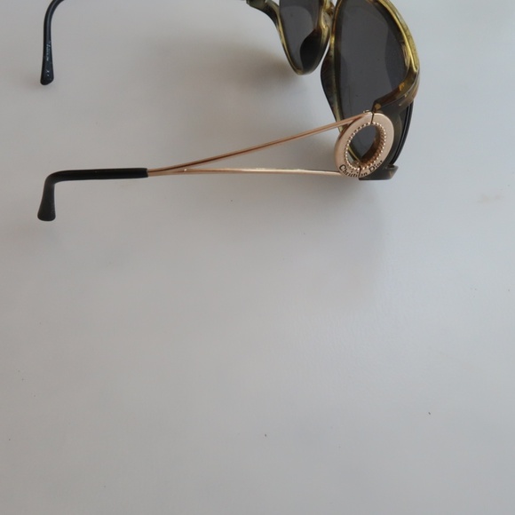 Christian Dior Oversized Leopard Sunglasses (Lens Wear) [Rare]